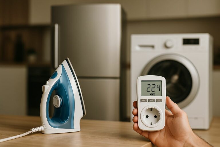 ¿Qué electrodomésticos consumen más energía en casa?
