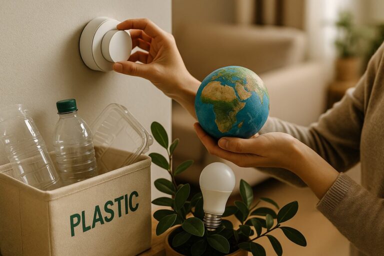 Las mejores prácticas para reducir tu huella de carbono en casa