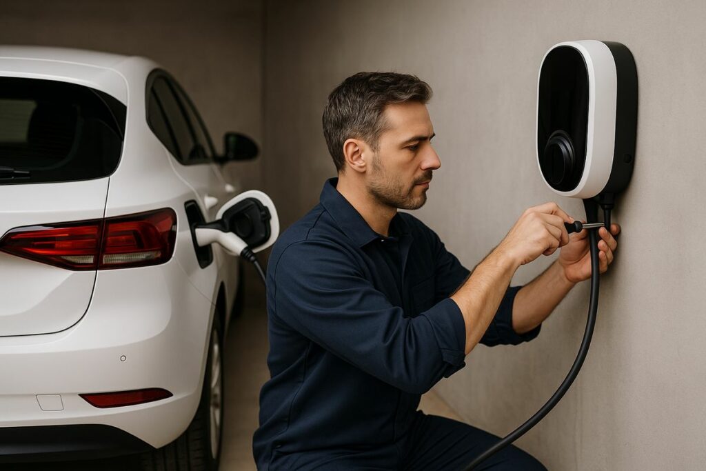 Guía para instalar un punto de recarga en tu garaje