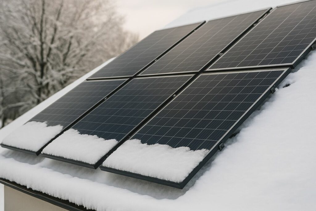 Cómo optimizar tus paneles solares para el invierno 2025