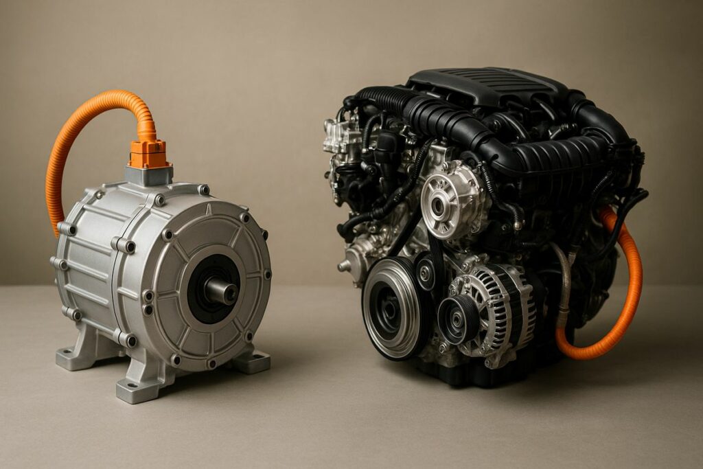 Motores eléctricos vs híbridos: diferencias y ventajas en 2025