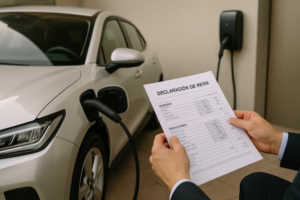 Ventajas fiscales al comprar vehículos eléctricos en 2025