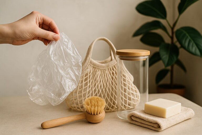 Cómo reducir el uso de plásticos en casa y cuidar el planeta