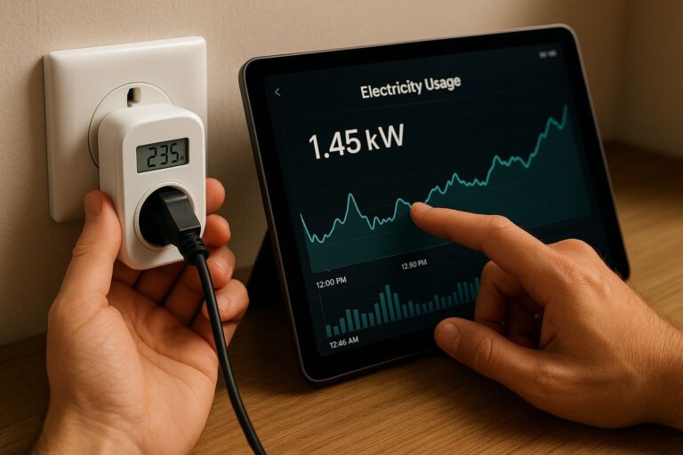 Cómo monitorizar el consumo eléctrico en tiempo real