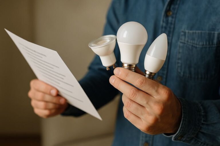 Errores más frecuentes al elegir bombillas LED en 2025