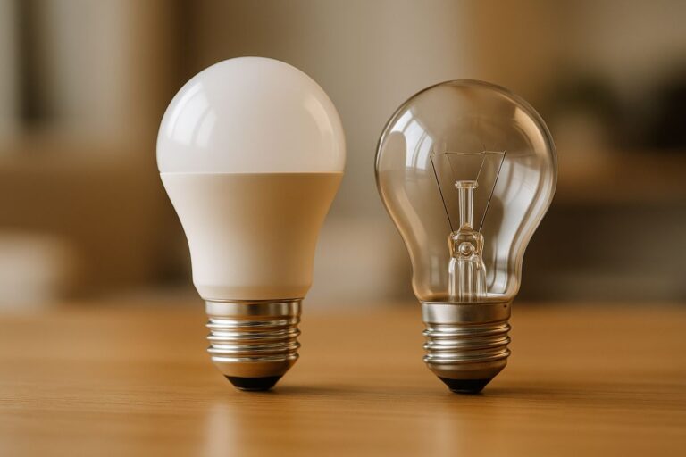 Comparativa de bombillas LED y tradicionales 2026