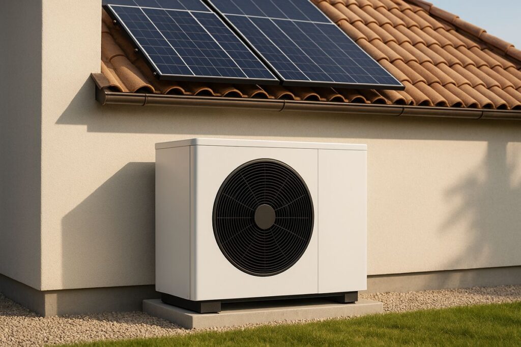 Sistemas híbridos: combinar solar y aerotermia en 2026