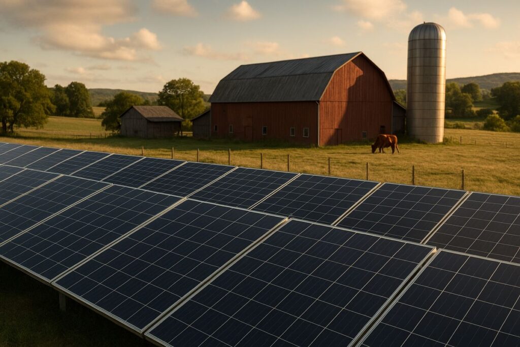 Impacto de la energía fotovoltaica en el entorno rural
