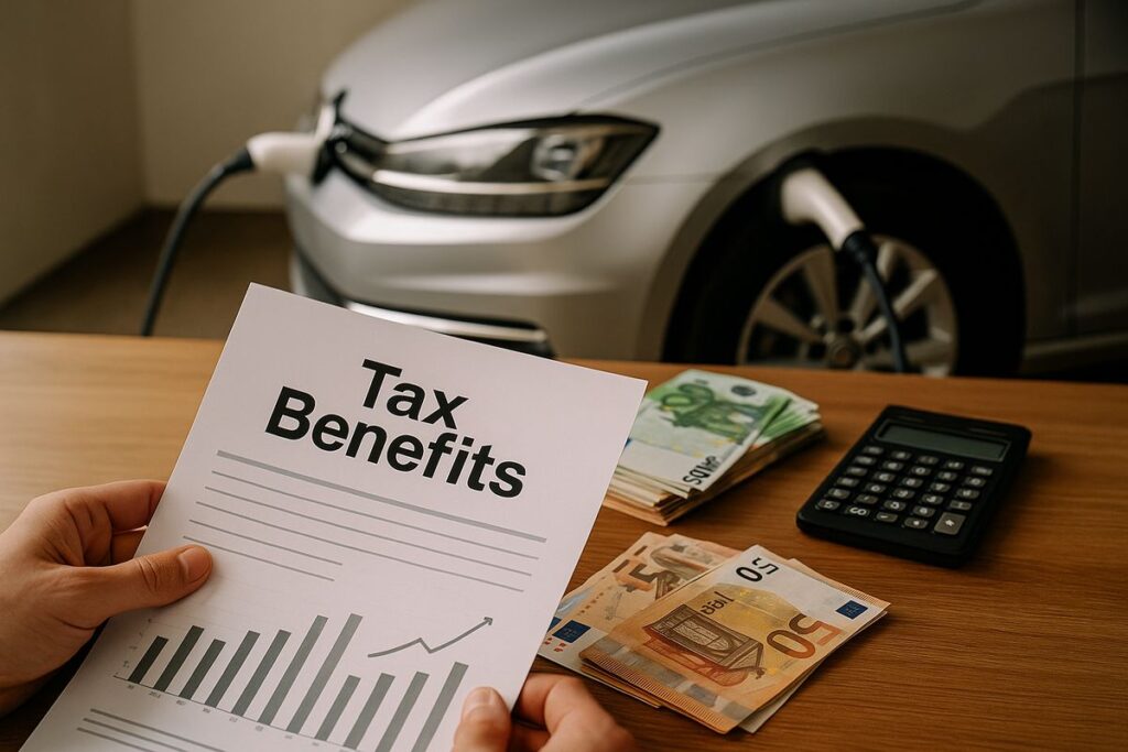 Lista de ventajas fiscales para vehículos eléctricos en 2026