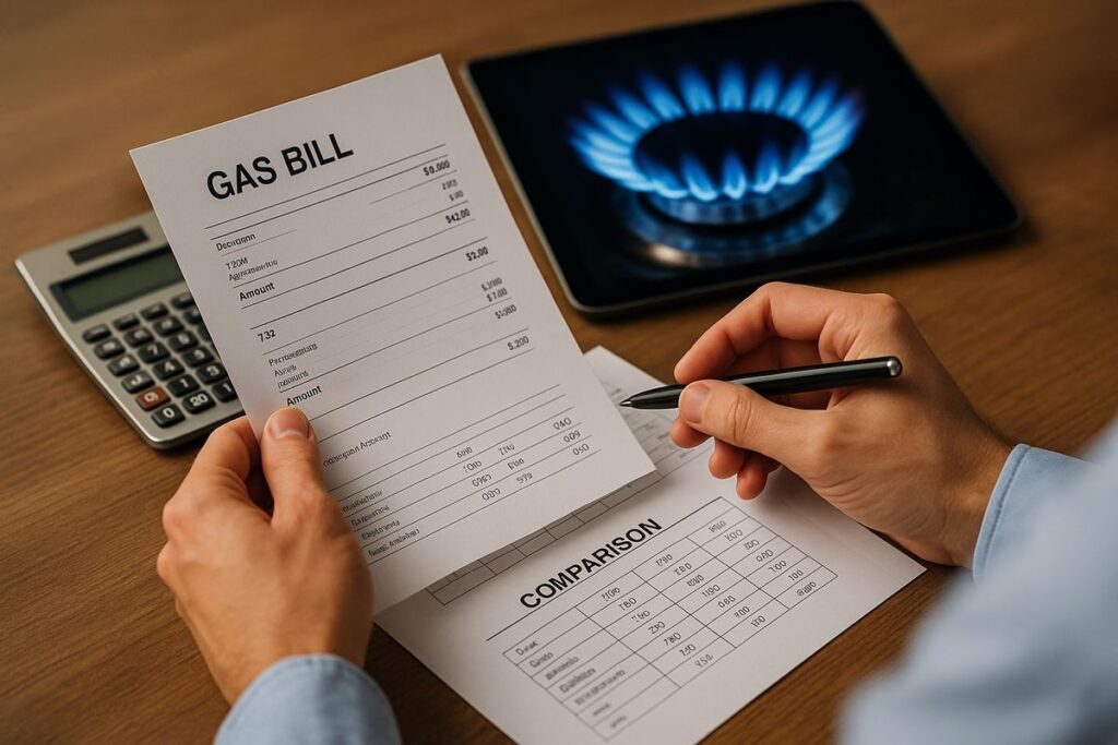 Errores habituales al comparar tarifas de gas en 2026
