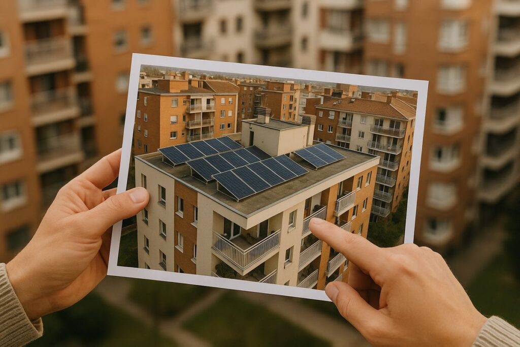 Autoconsumo colectivo: ¿cómo funciona en comunidades de vecinos?