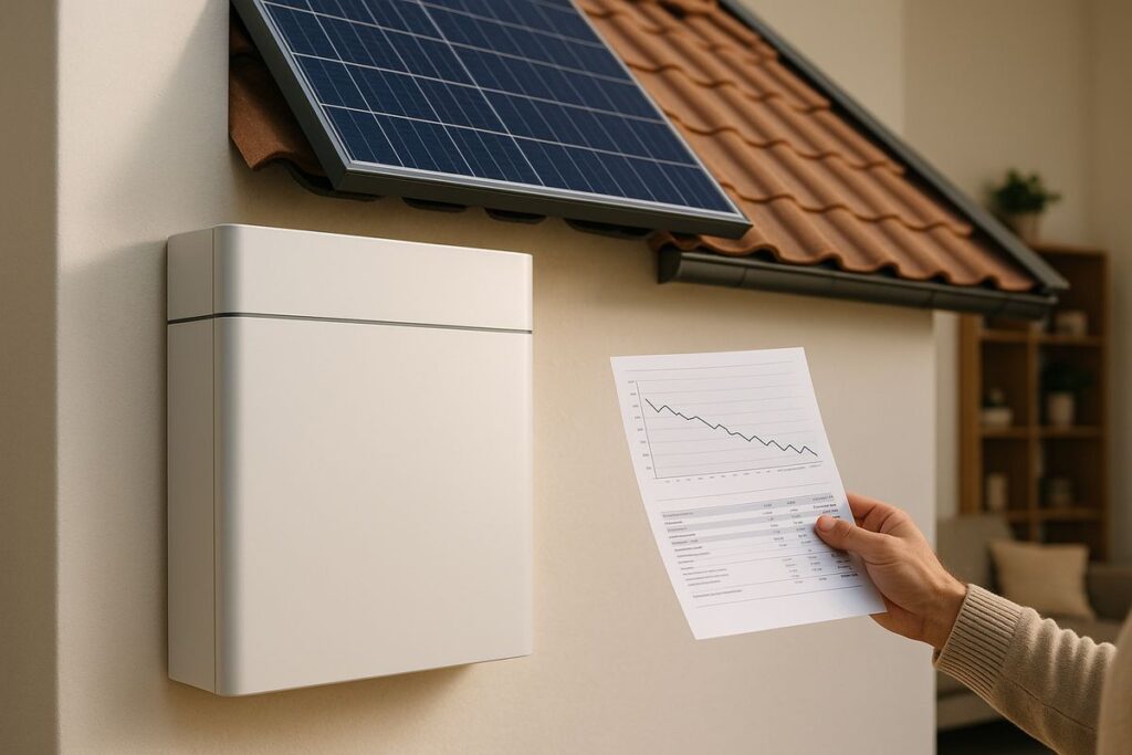 ¿Cuánto se ahorra instalando baterías solares en casa en 2026?