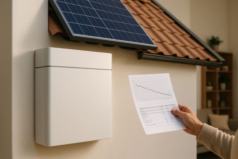 ¿Cuánto se ahorra instalando baterías solares en casa en 2026?