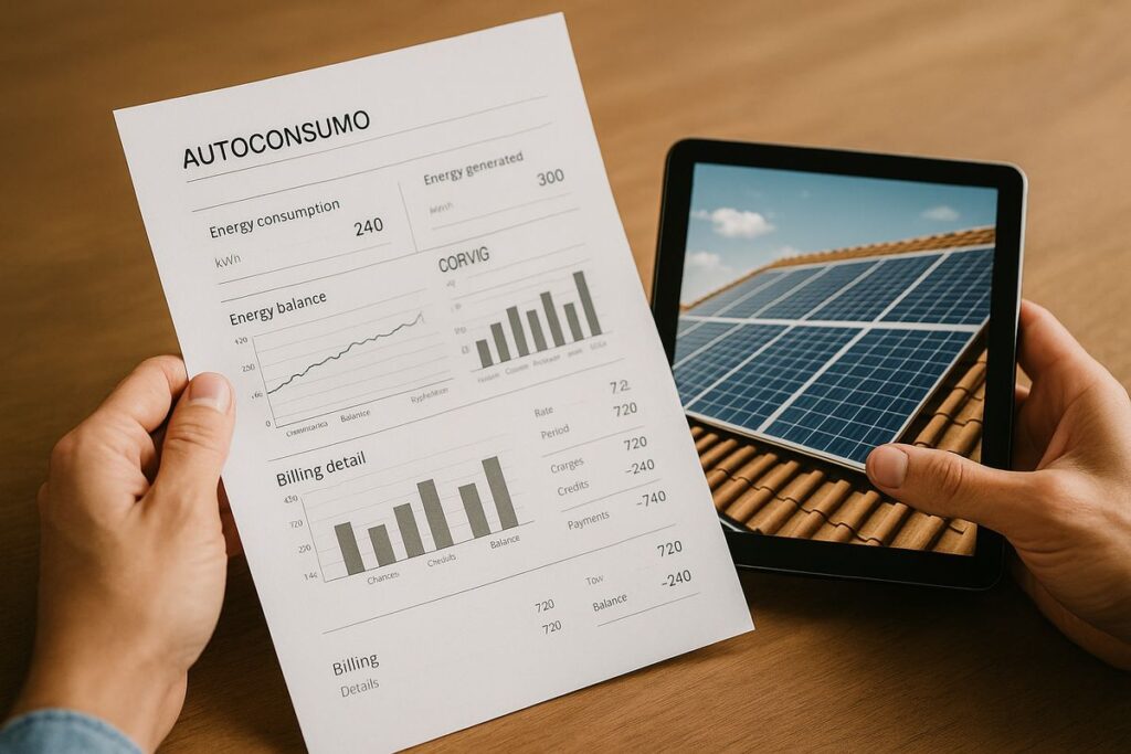 FAQ sobre facturación con autoconsumo: qué revisar y cómo interpretarlo