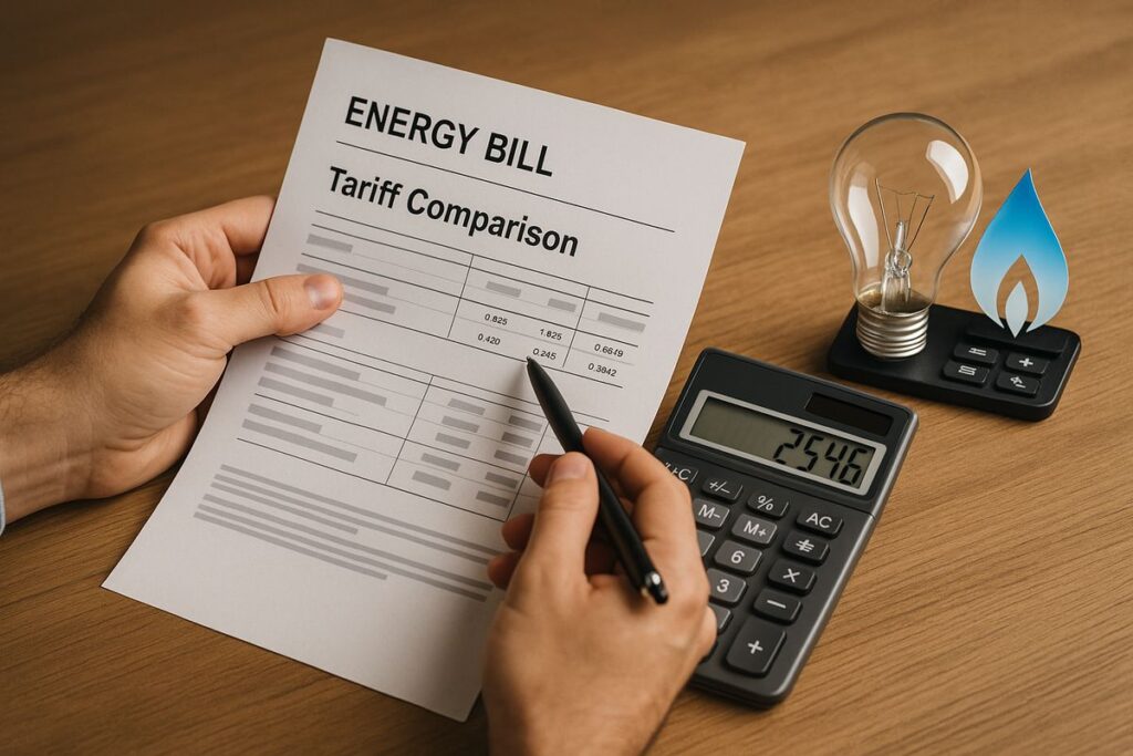 Errores frecuentes al comparar tarifas de energía en 2026