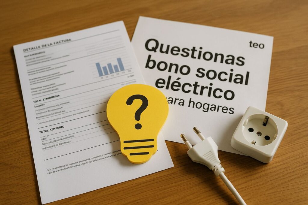 Fotografía editorial sobre Preguntas clave sobre el bono social eléctrico para hogares (teo)