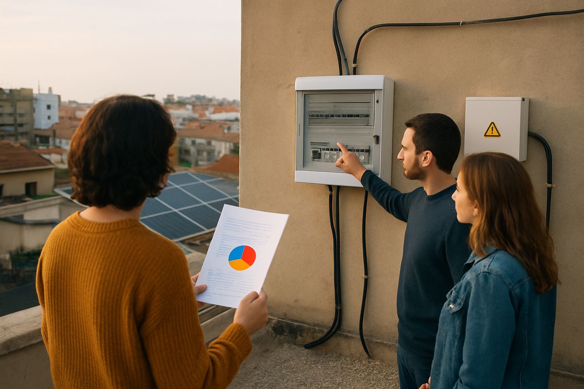 Cómo se reparte la energía y la factura en un sistema compartido (teo)