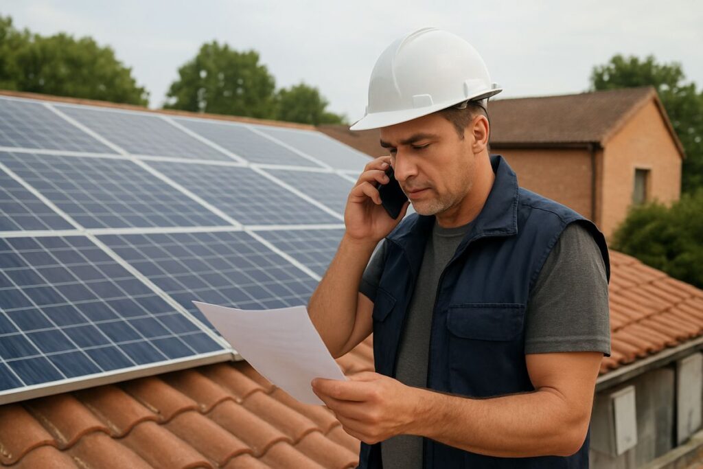 Fotografía editorial sobre Cómo elegir un seguro adecuado para instalaciones solares (teo)