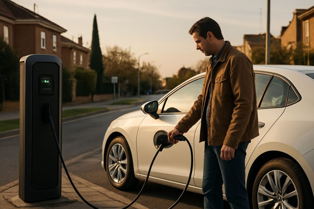 Fotografía editorial sobre Mitos sobre los coches eléctricos que deberías olvidar (teo)